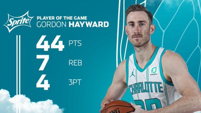 开云下载-海沃德用44分回应质疑 加盟黄蜂令他焕发第二春